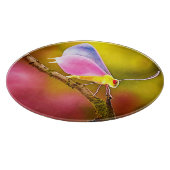 Exotic Winged Beauty Design Schneidebrett (Ecke)