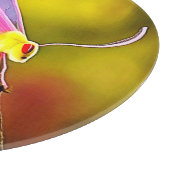 Exotic Winged Beauty Design Schneidebrett (Ecke)
