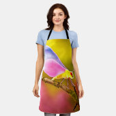 Exotic Winged Beauty Design Schürze (Getragen)