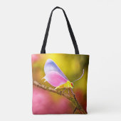 Exotic Winged Beauty Design Tasche (Rückseite)