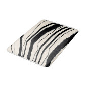 EXOTIC ZEBRA DRUCKEN BADEMATTE (Schrägansicht)