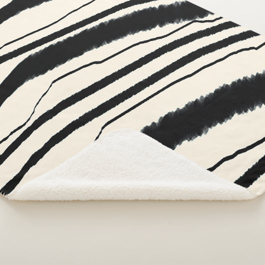 EXOTIC ZEBRA DRUCKEN SHERPADECKE (3/4)