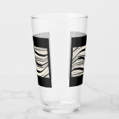 EXOTIC ZEBRA STRIPE Beer Glas (Rechts)
