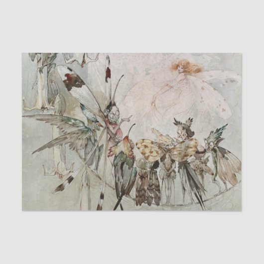 "Exotics at Play" von A Duncan Carl Seidenpapier (Vorderseite)