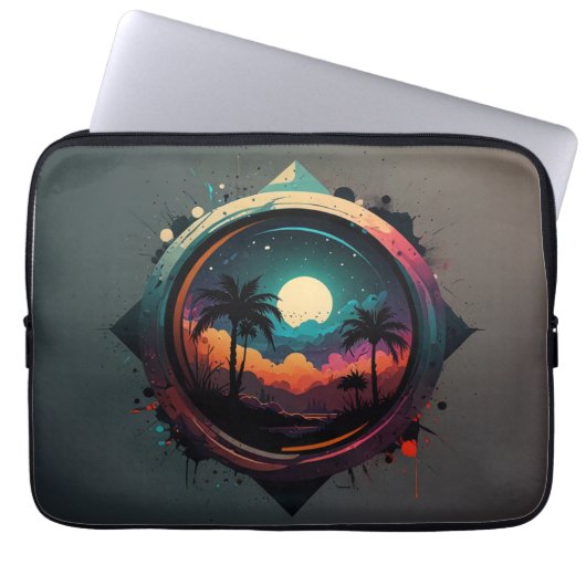 Exotik Laptopschutzhülle (Vorderseite)
