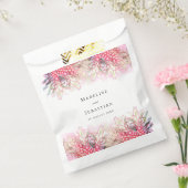 Exotisch rosa Ananas Blush Wedding Geschenktütchen (Versiegelt)