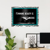 Exotisch und gefährlich poster (Heimbüro)