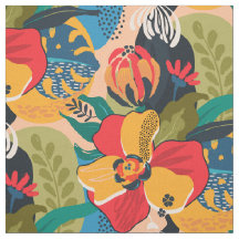 Exotische Abstrakte Blüte