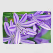 Exotische Afrikanische Lilie Golfhandtuch (Horizontal)