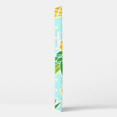 Exotische Ananas: Blue Polka-Dot Fun. Case-Mate iPhone Hülle (Rückseite / Rechts)