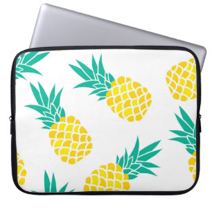 Exotische Ananas: Gelbe Freude. Laptopschutzhülle