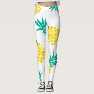 Exotische Ananas: Gelbe Freude. Leggings