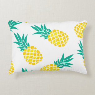 Exotische Ananas: Gelbes Vergnügen. Dekokissen