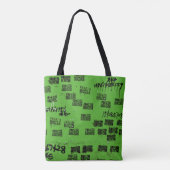 Exotische Angesagte Eins-in-Form Tasche (Rückseite)