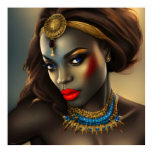 Exotische Atemberaubende Afrikanerin