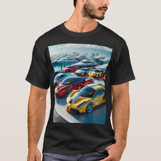 Exotische Autos und Boote T-Shirt