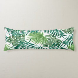 Exotische Blätter aus Palmen Seitenschläferkissen