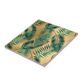 Exotische Blätter Fliese (Seite)