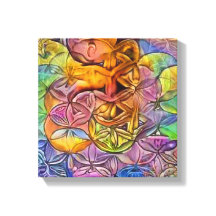 Exotische Blume des Lebens