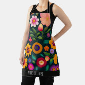 Exotische Blume Farbmuster Schürze (InSitu)