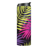 Exotische Blume: Flucht vor Jungle Pattern Thermosbecher (Nach links gedreht)