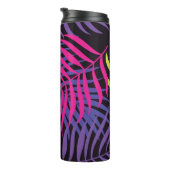 Exotische Blume: Flucht vor Jungle Pattern Thermosbecher (Nach rechts gedreht)