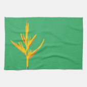 Exotische Blume Geschirrtuch (Horizontal)