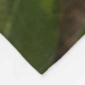 Exotische Blume-Hintergrund-Plumeria blüht Fleecedecke (Ecke)