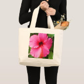 EXOTISCHE BLUME JUMBO STOFFBEUTEL (Vorderseite (Produkt))
