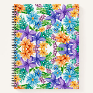 Exotische Blume Notizblock