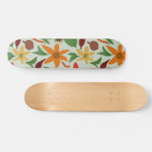 Exotische Blume Skateboard (Horizontal)