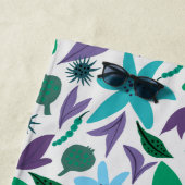 Exotische Blume Strandtuch (Beispiel)