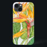 Exotische Blume Wasserfarbe iPhone 13 Hülle<br><div class="desc">Exotische Blume Aquarellkunst: Tim Oole</div>