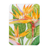 Exotische Blume Wasserfarbe Magnet (Vertikal)