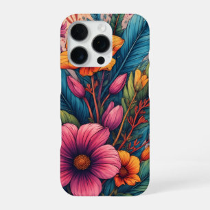 Exotische Blumen iPhone 16 Pro Hülle