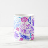 Exotische Blumen Kaffeetasse (Mittel)