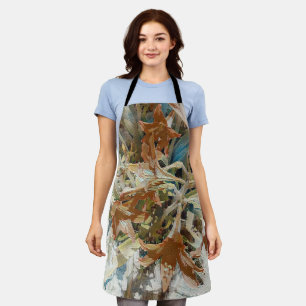 Exotische Blumen Schürze