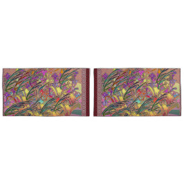 Exotische Blumengartenpaare King Kissenbezug