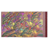 Exotische Blumengartenpaare King Kissenbezug (Vorderseite-Links)