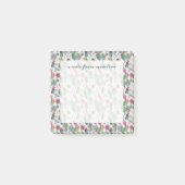 Exotische Boho Wasserfarbenkakteen und Sukkuläres Post-it Klebezettel (Vorderseite)