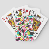 exotische brasilianische Vogelwelt Spielkarten (Rückseite)