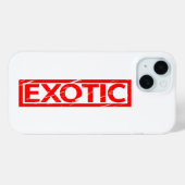 Exotische Briefmarke Case-Mate iPhone Hülle (Rückseite (Horizontal))