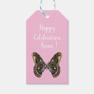 Exotische Butterfy Art Zeichnend Geschenkanhänger