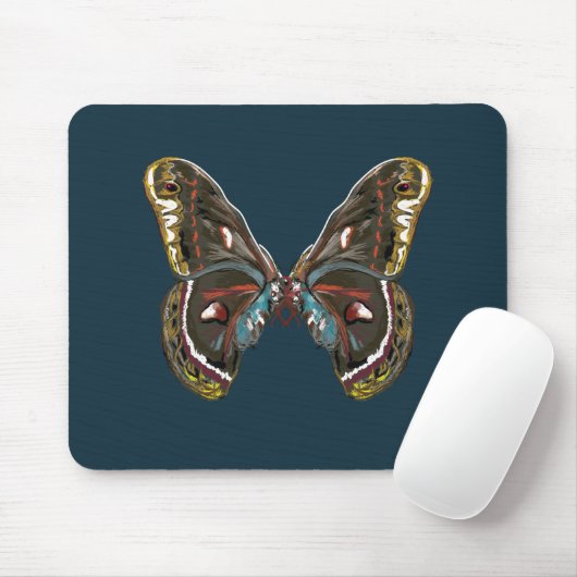 Exotische Butterfy Art Zeichnend Mousepad (Mit Mouse)