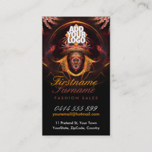 Exotische, dunkle Fantasie-Mystische Visitenkarten Visitenkarte