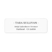 Exotische Eleganz. Minimale Typografie 07. (Vorne)