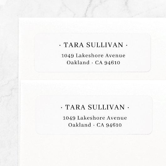 Exotische Eleganz. Minimale Typografie 07.