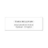 Exotische Eleganz. Minimale Typografie 07. Permastempel (Design)