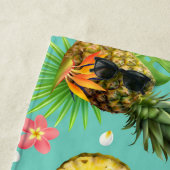 Exotische erfrischende Ananas Strandtuch (Beispiel)