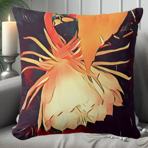 Exotische Farbe Bramha Lotus Floral Kissen